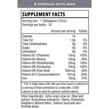 Load image into Gallery viewer, B Complex with Iron